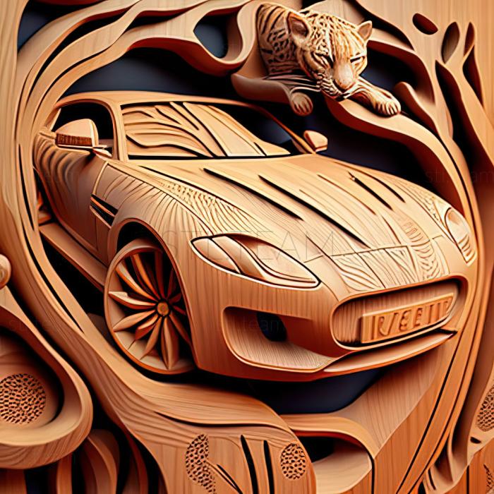 3D model Jaguar F Type (STL)